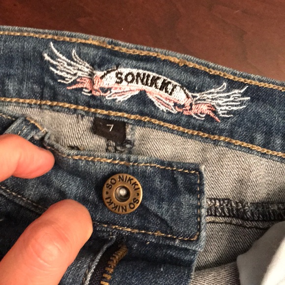 So Nikki Girls Jean Shorts - Picture 3 of 6